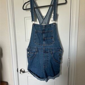 Free people ziggy overalls- size small